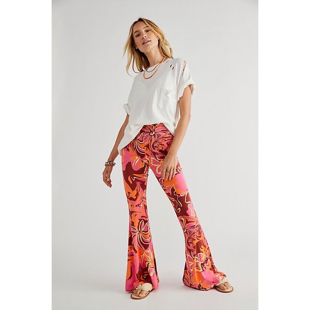 Free People Wildflower Flare Pants